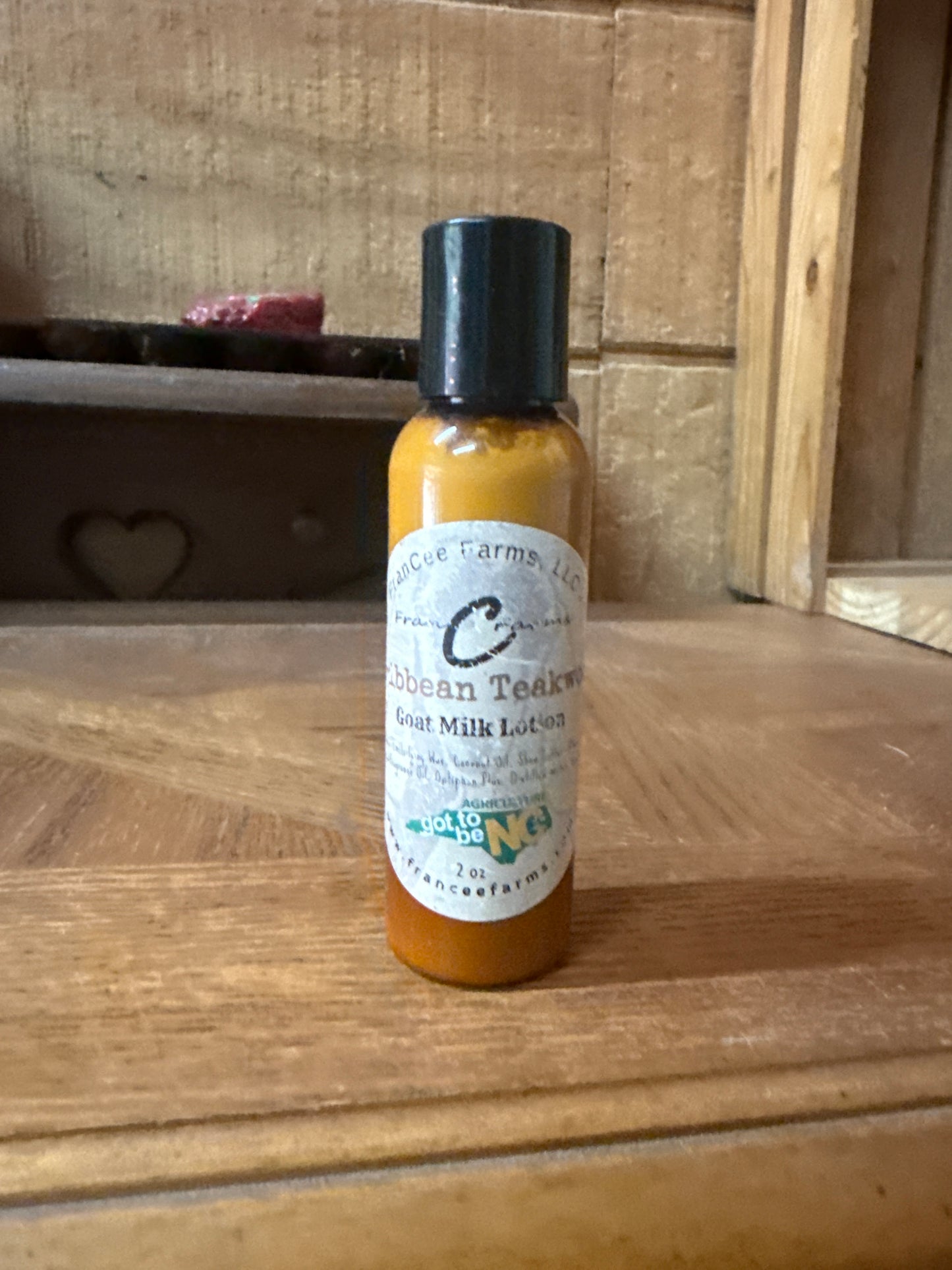 Caribbean Teakwood Goat Milk Lotion