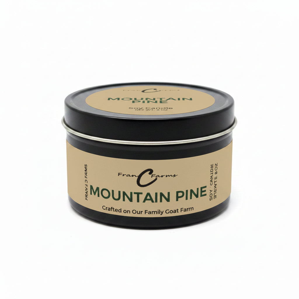 Mountain Pine Candle Tin