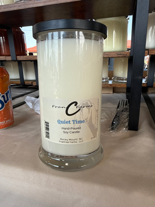 Quiet Time Candle (21/S) product image 2 from FRAN C FARMS
