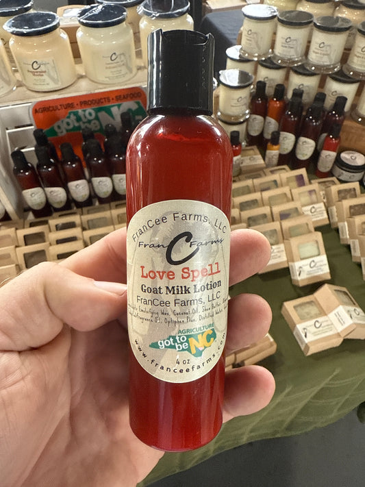 Love Spell Goat Milk Lotion
