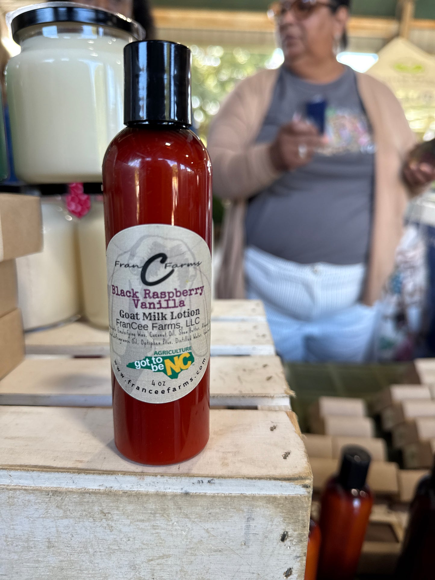 Black Raspberry Vanilla Goat Milk Lotion