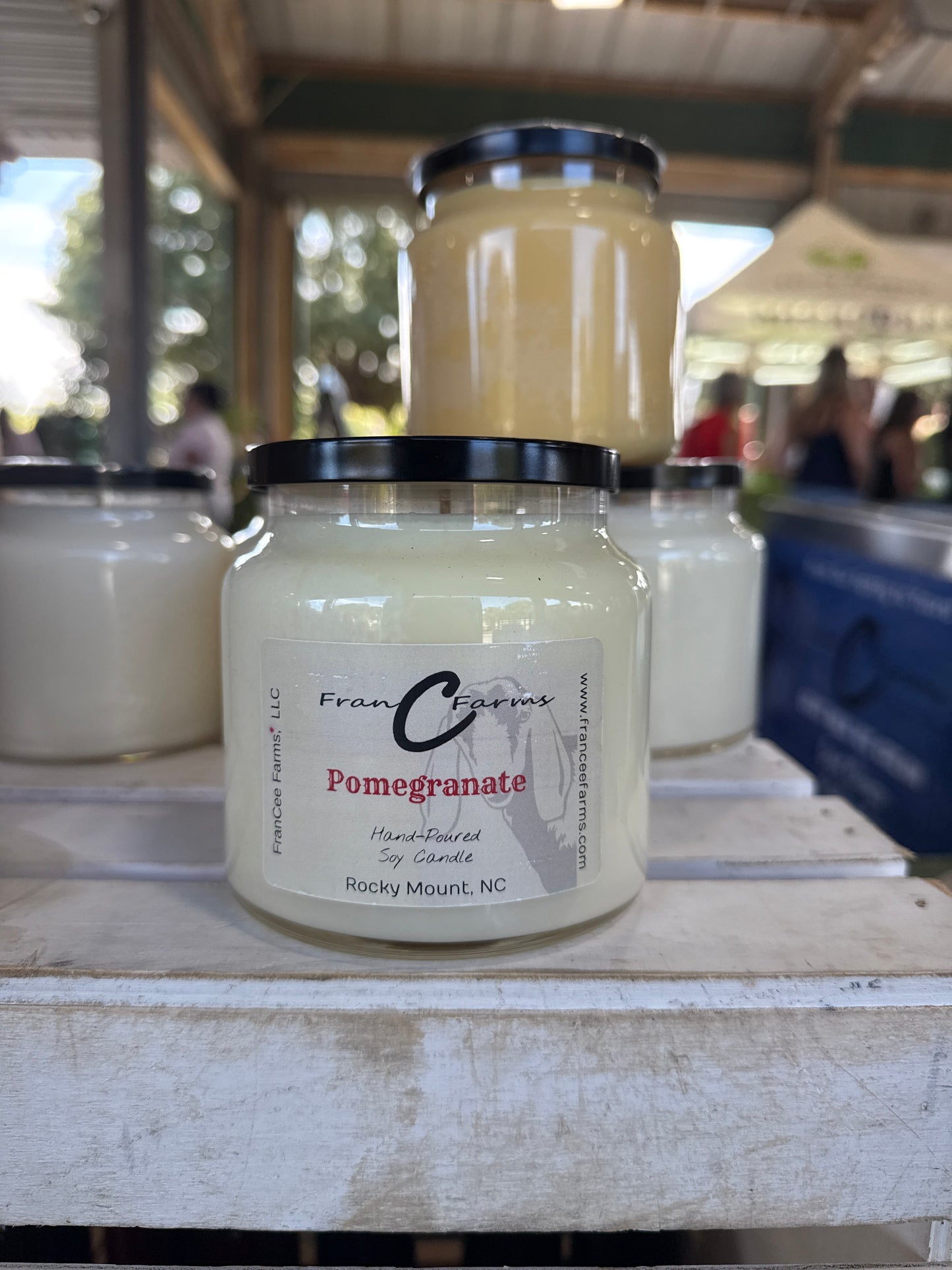 Pomegranate Apothecary Soy Candle
