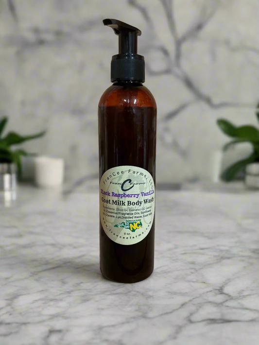 Black Raspberry Vanilla Goat Milk Body Wash