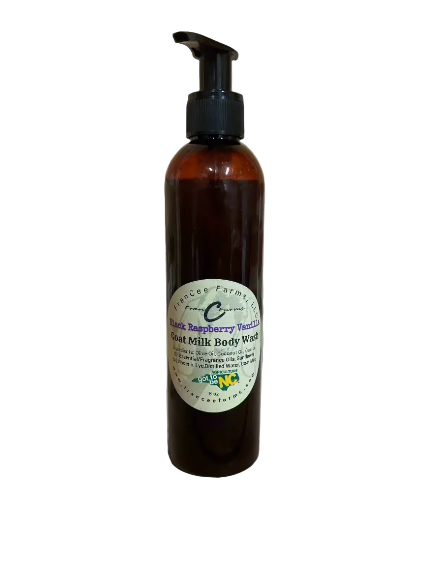 Black Raspberry Vanilla Goat Milk Body Wash