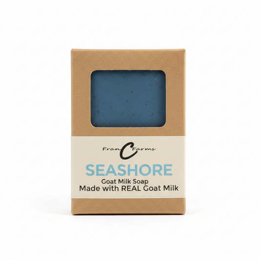 Seashore Goat Milk Soap - Made with REAL Goat Milk product image 2 from FRAN C FARMS