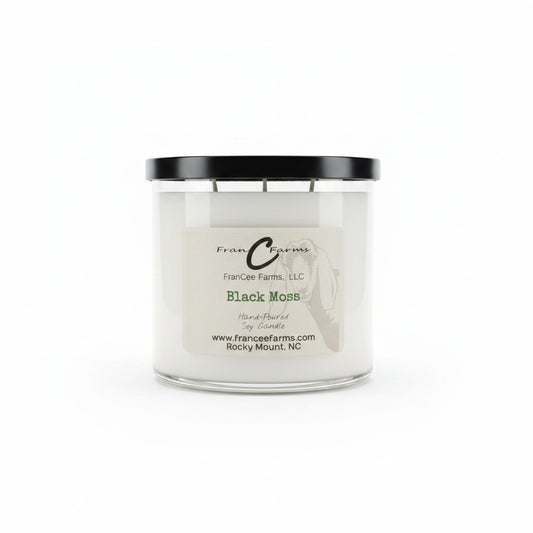 Black Moss Soy Candle - 20 oz. 3 Wick product image 2 from FRAN C FARMS