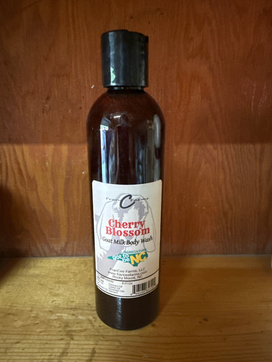 Cherry Blossom Goat Milk Body Wash product image 2 from FRAN C FARMS