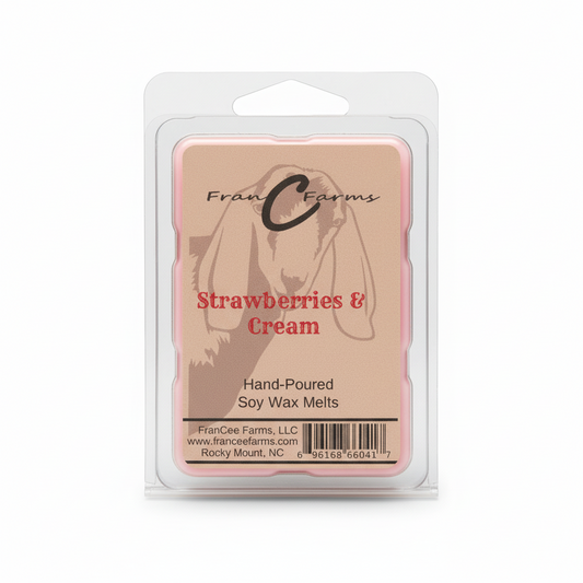Strawberries & Cream Soy Wax Melts product image 2 from FRAN C FARMS