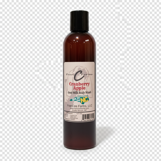 Cranberry Apple Goat Milk Body Wash product image 2 from FRAN C FARMS