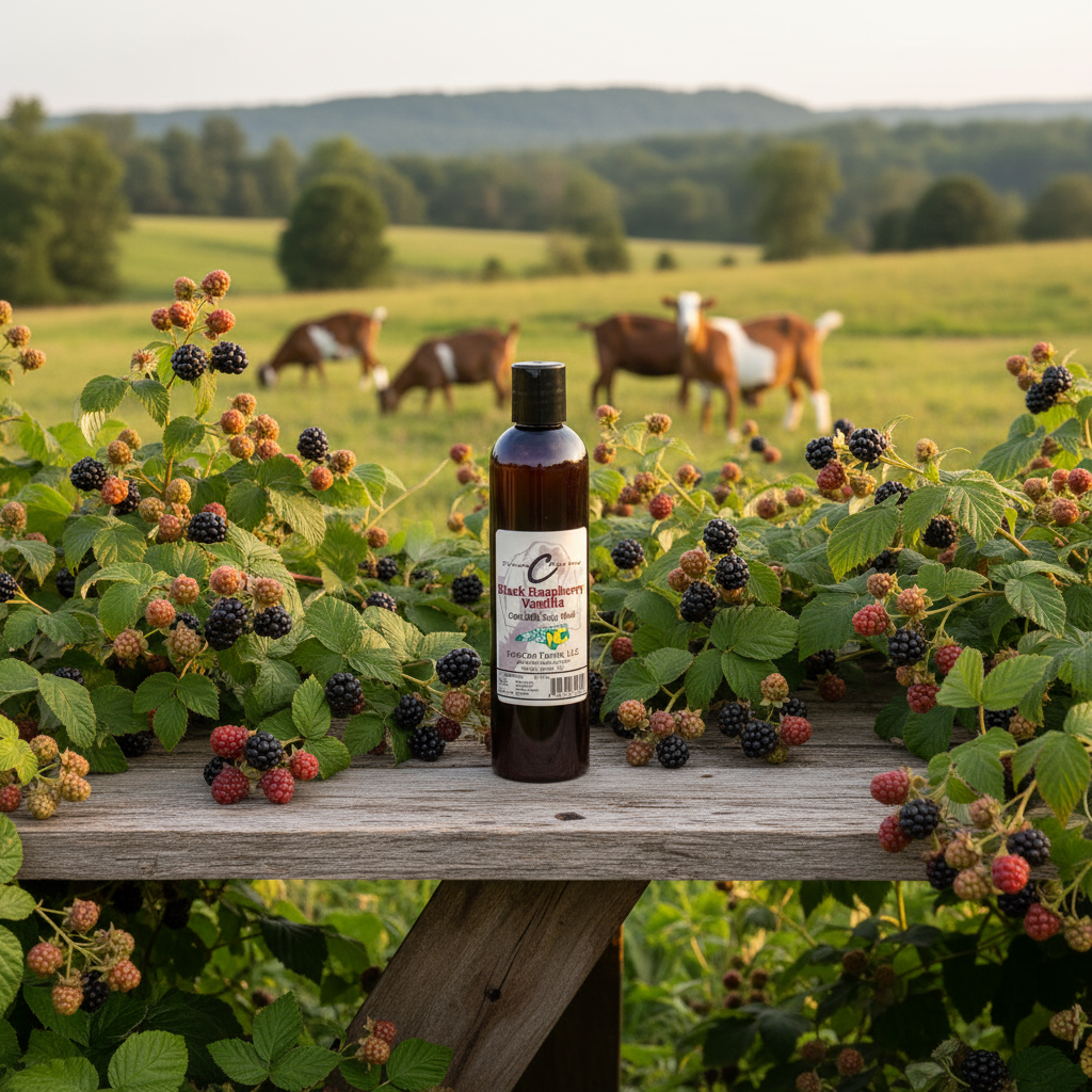 Black Raspberry Vanilla Goat Milk Body Wash