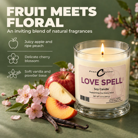 Love Spell Soy Candle - 12 oz. Status Jar