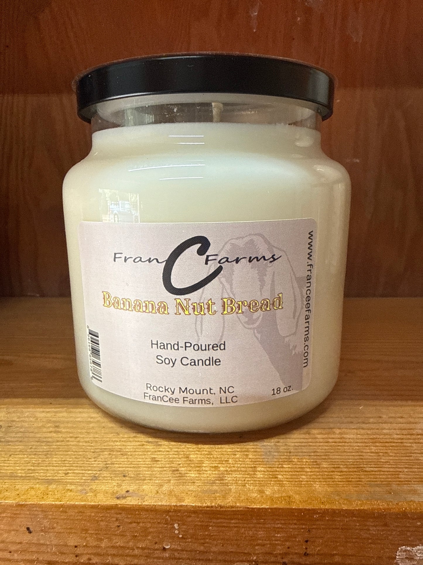 Banana Nut Bread Apothecary Candle