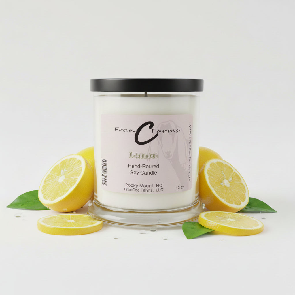 Lemon Soy Candle - 12 oz. Status Jar
