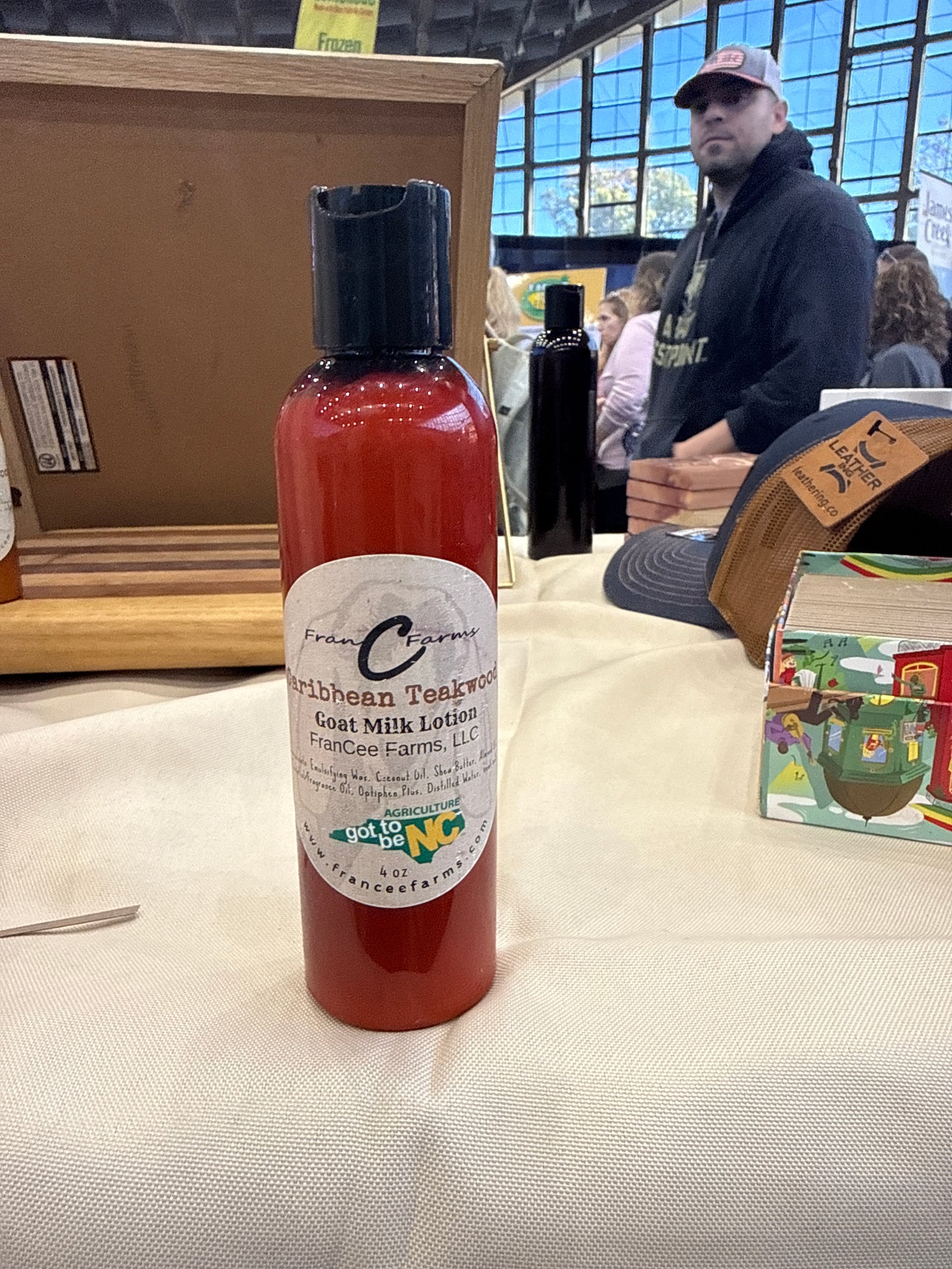 Caribbean Teakwood Goat Milk Lotion