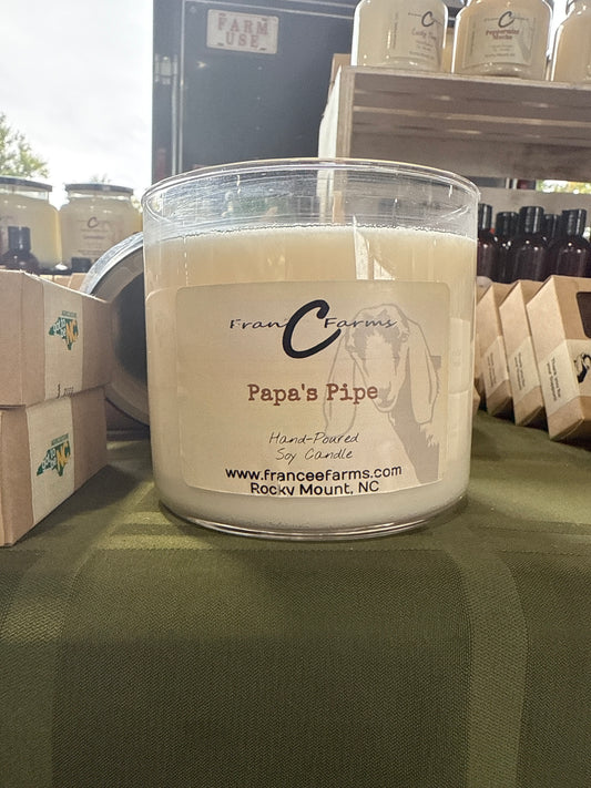 Papa's Pipe 3-Wick Candle