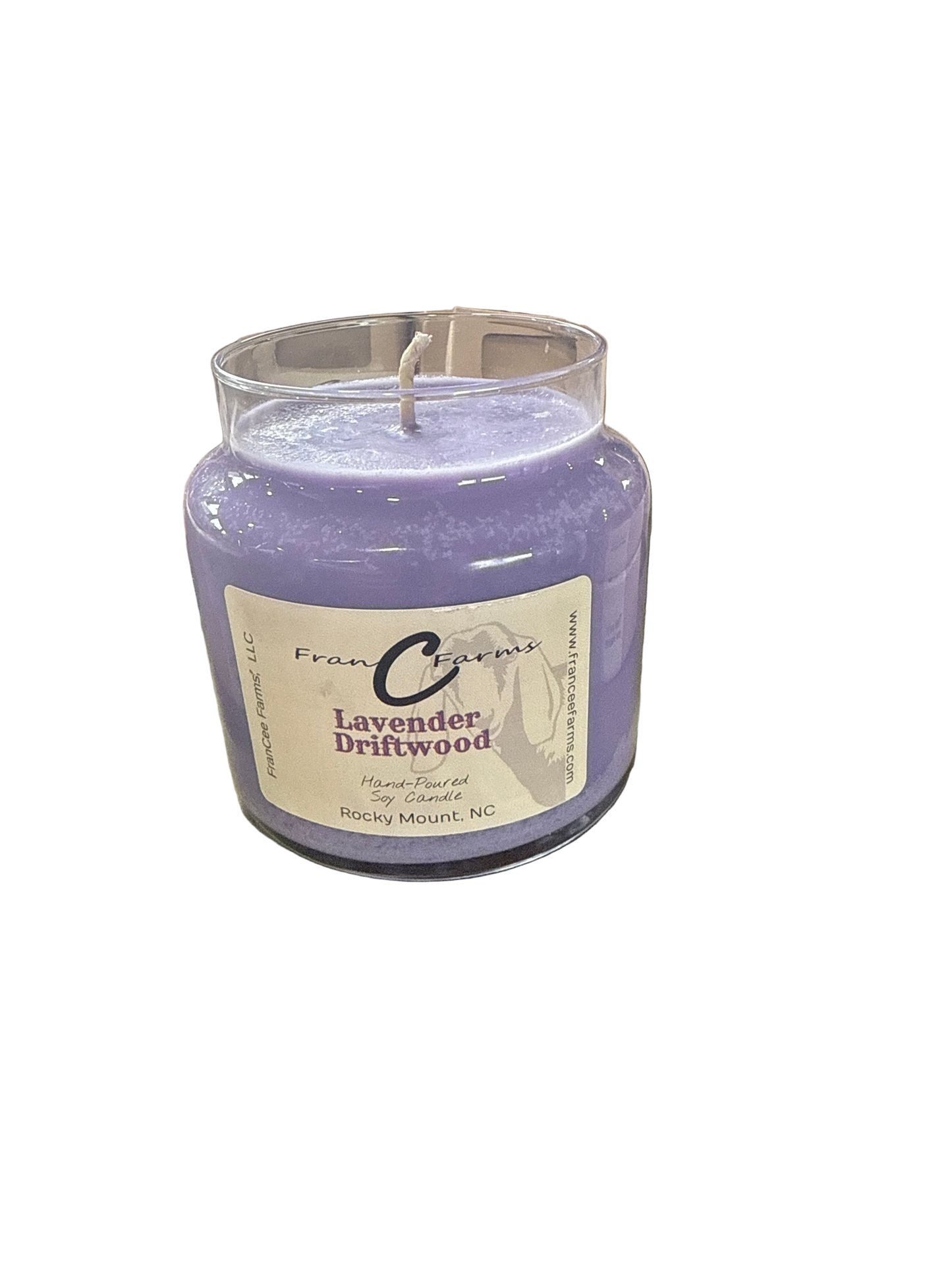 Lavender Driftwood Soy Candle