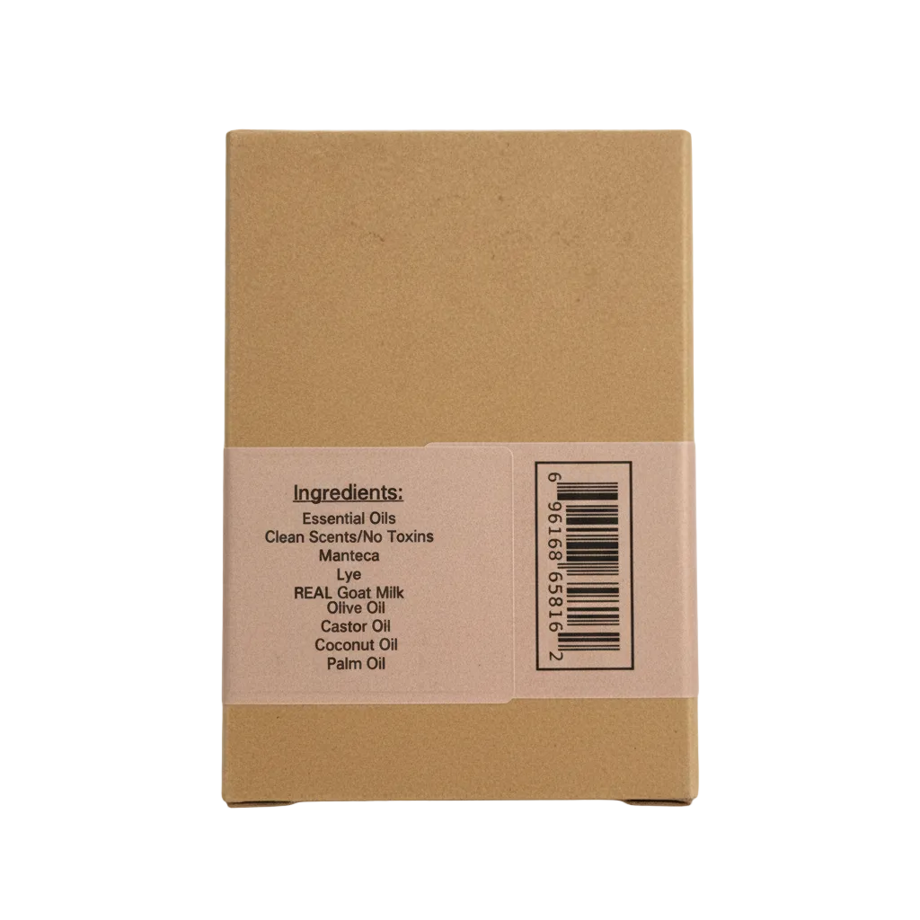 Black Moss Goat Milk Soap