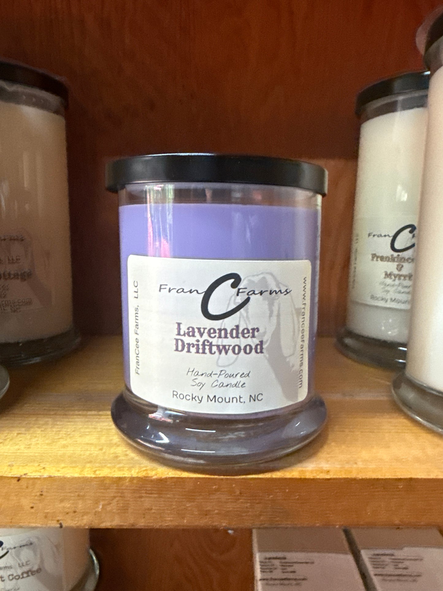 Lavender Driftwood Soy Candle 12/S