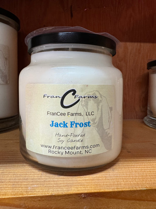 Frosted Juniper Apothecary Candle