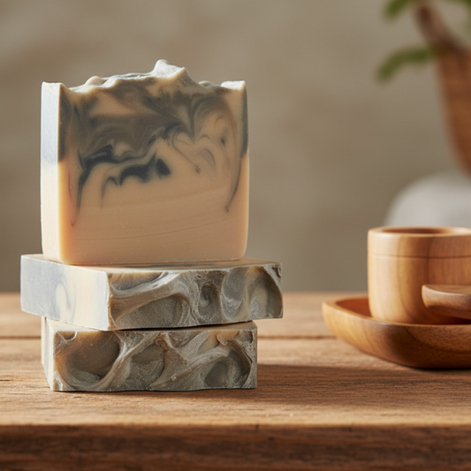 Caribbean Teakwood Goat Milk Soap product image 2 from FRAN C FARMS