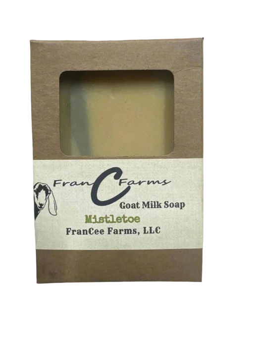 Mistletoe Goat Milk Soap