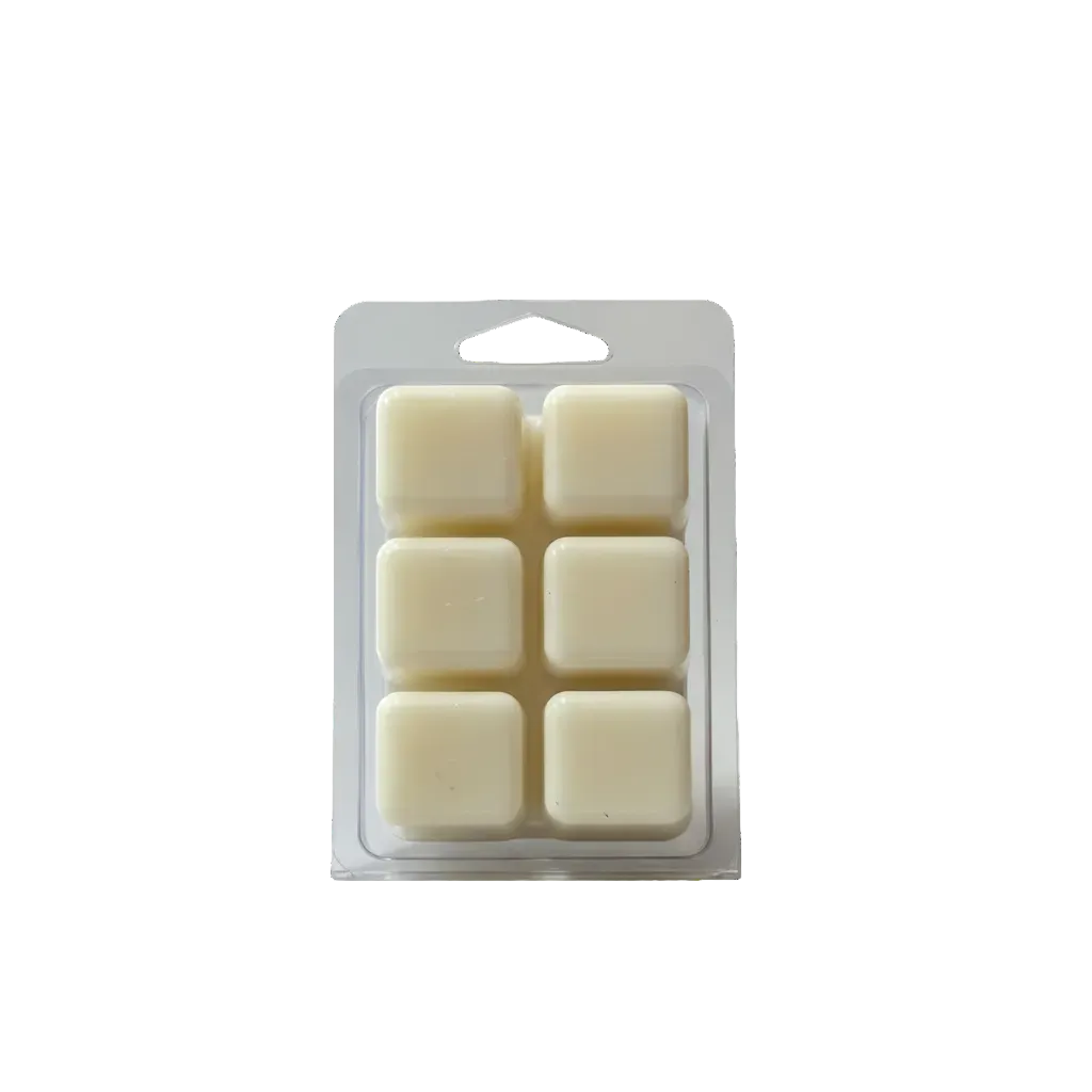 Nordic Night Soy Wax Melts in a package, featuring six cubes of toxin-free wax for long-lasting fragrance.