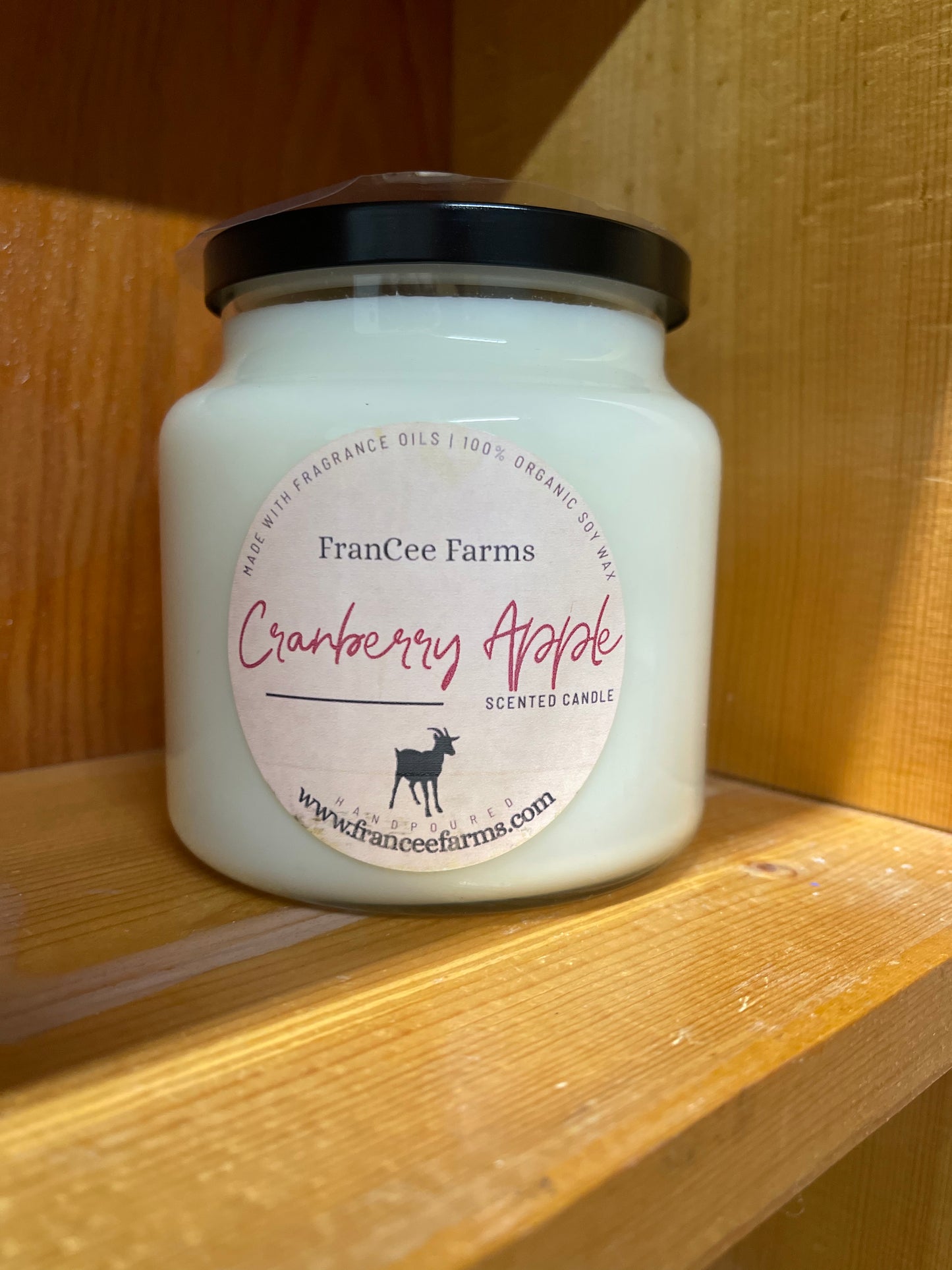 Cranberry Apple Apothecary Candle