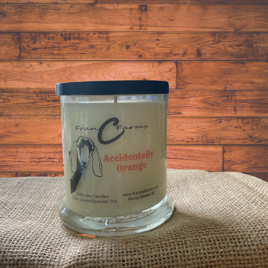 Accidentally Orange Candle (12/S)