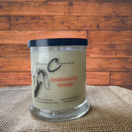 Accidentally Orange Candle (12/S)