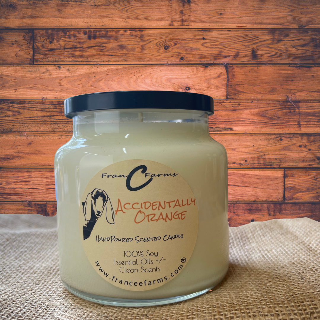 Accidentally Orange Apothecary Candle