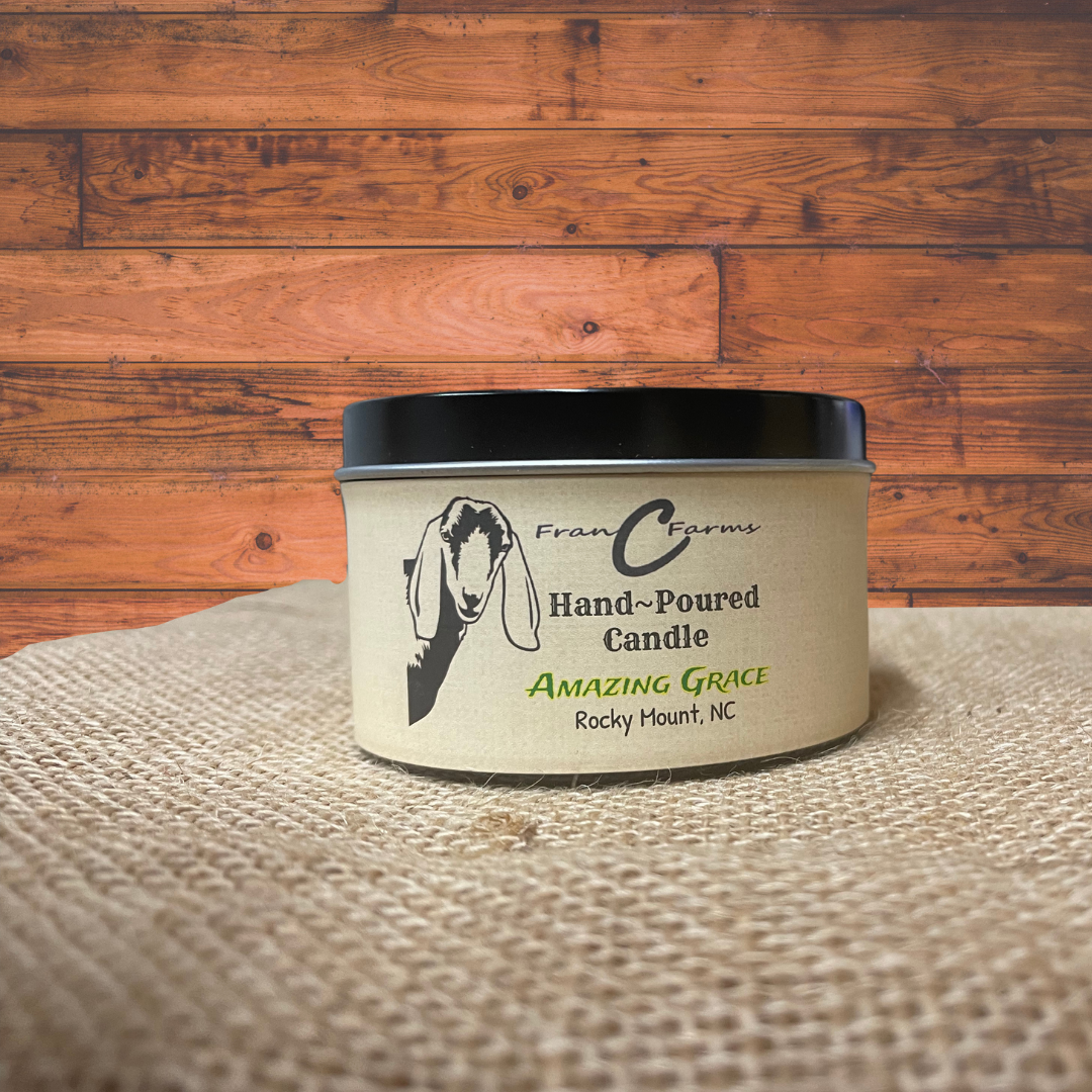 Amazing Grace Candle Tin