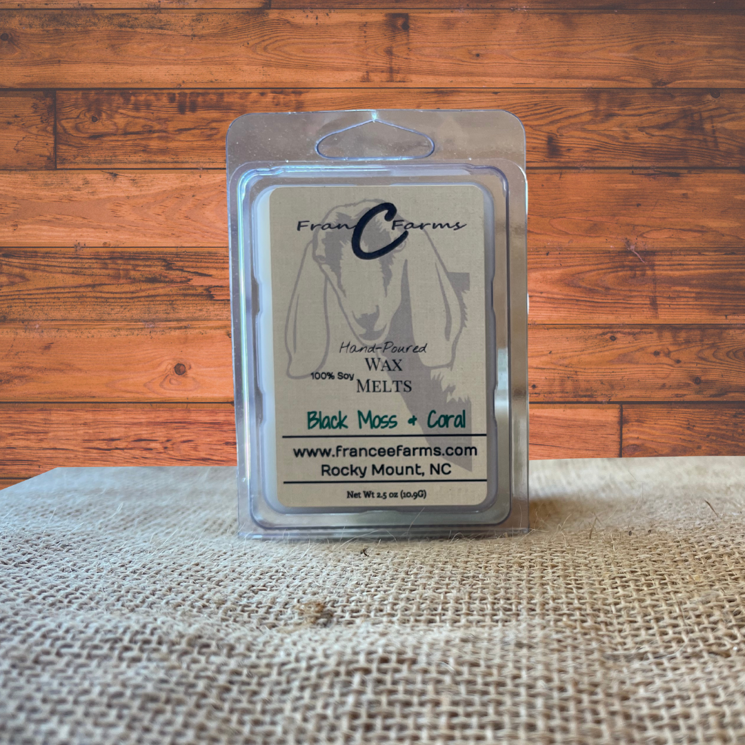 Black Moss & Coral Wax Melts
