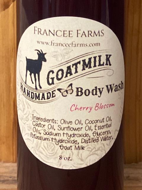 Cherry Blossom Goat Milk Body Wash
