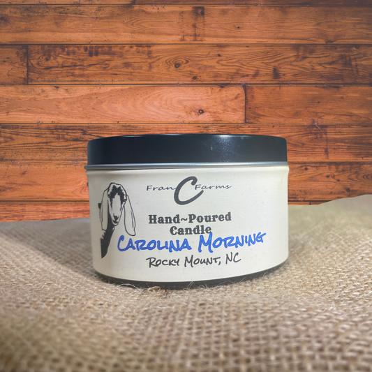 Carolina Morning Candle Tin