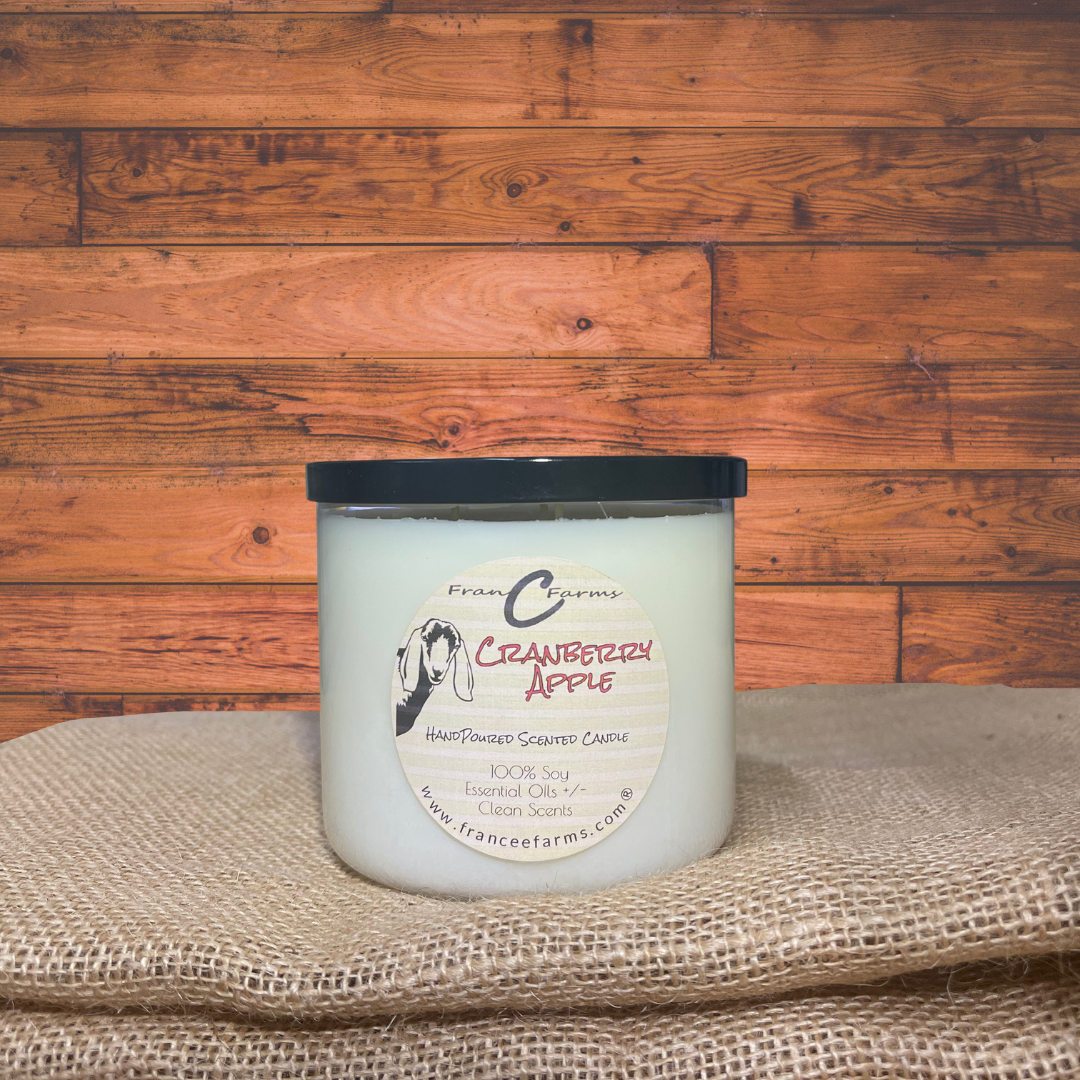 Cranberry Apple 3-Wick Candle