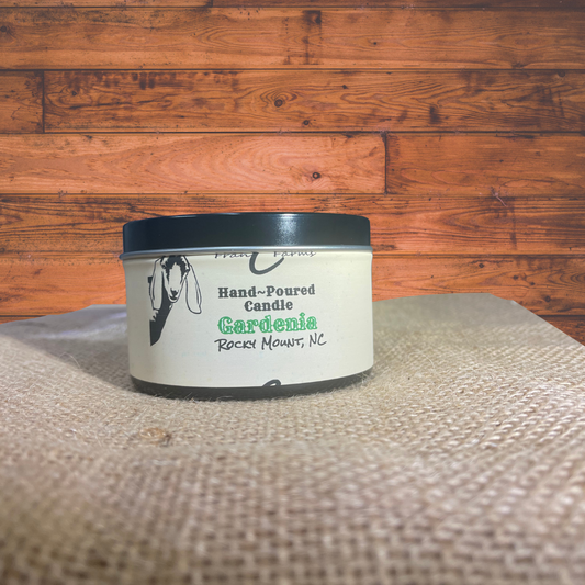 Gardenia Candle Tin