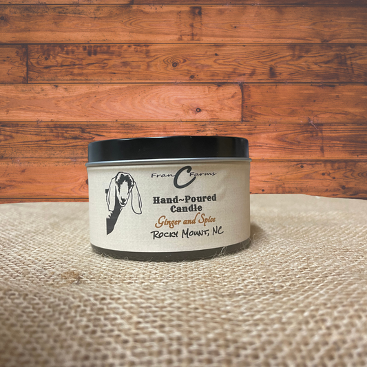 Ginger & Spice Candle Tin