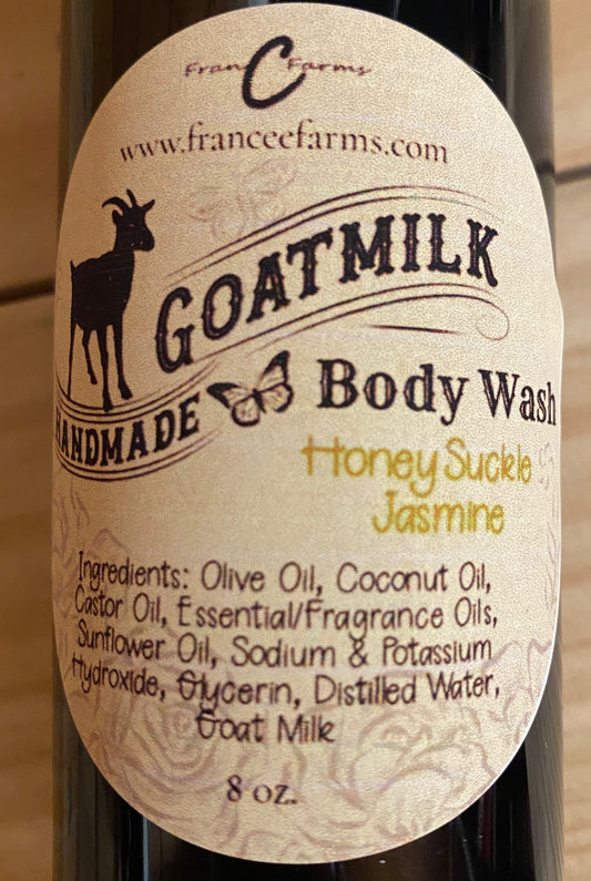 Honeysuckle-Jasmine Goat Milk Body Wash