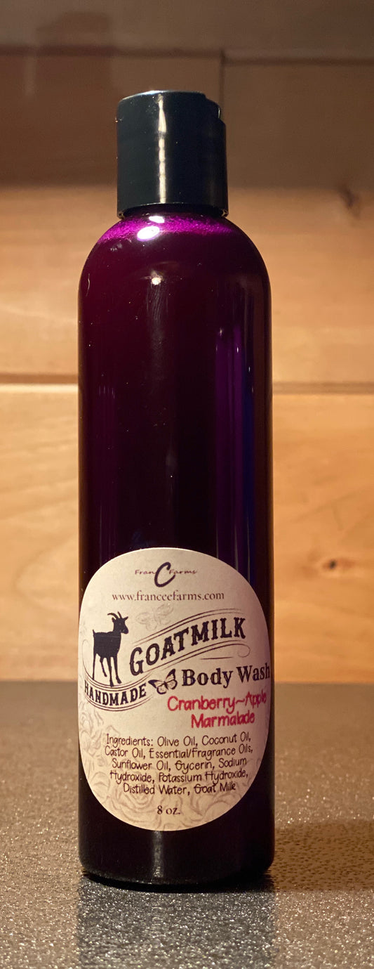 Cranberry Apple Goat Milk Body Wash