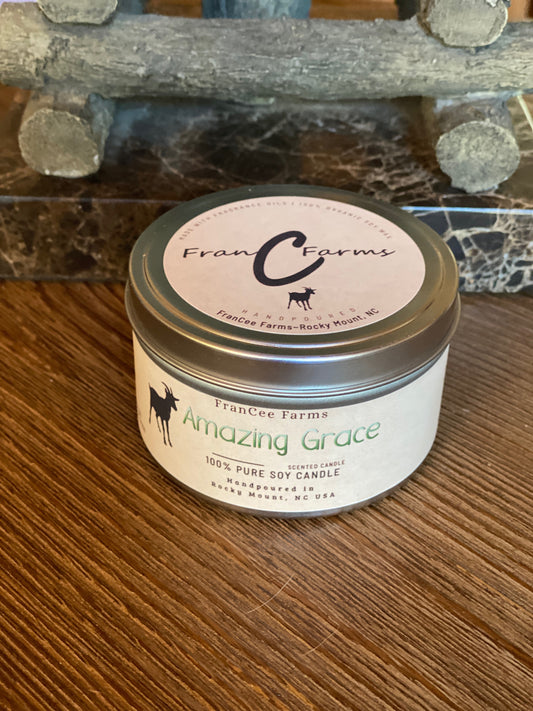 Amazing Grace Candle Tin product image 2 from FRAN C FARMS