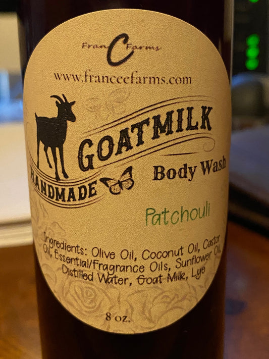 Patchouli Goat Milk Body Wash