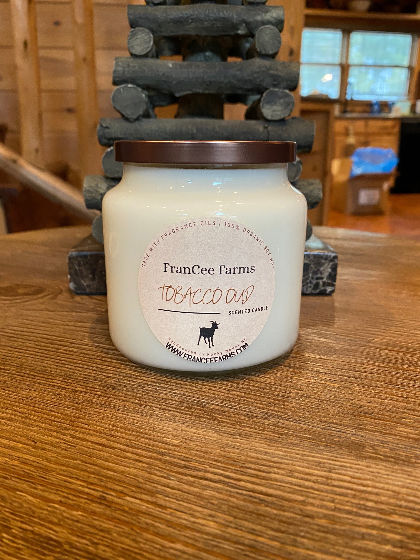 Tobacco Vanilla Apothecary Candle