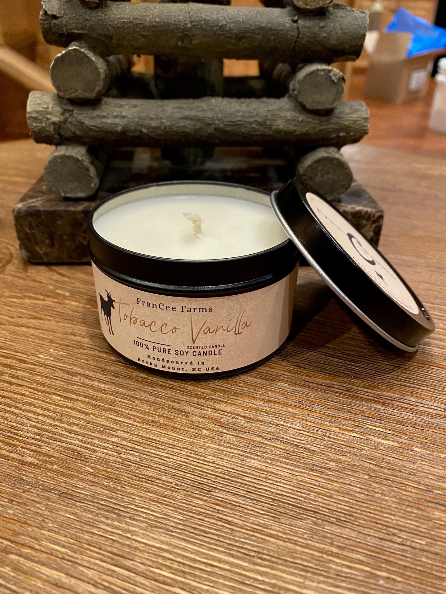Tobacco Vanilla Candle Tin