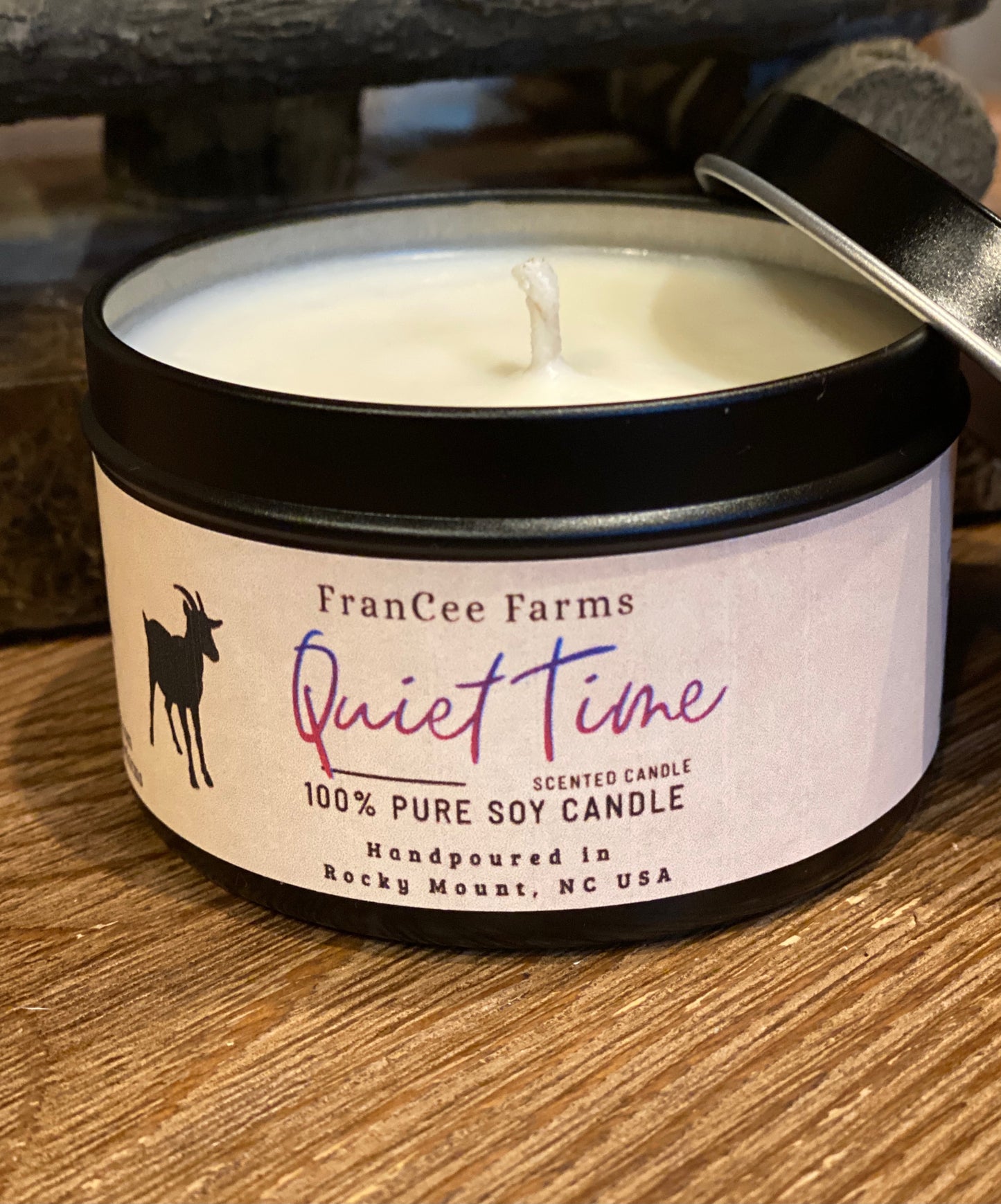 Quiet Time Candle Tin
