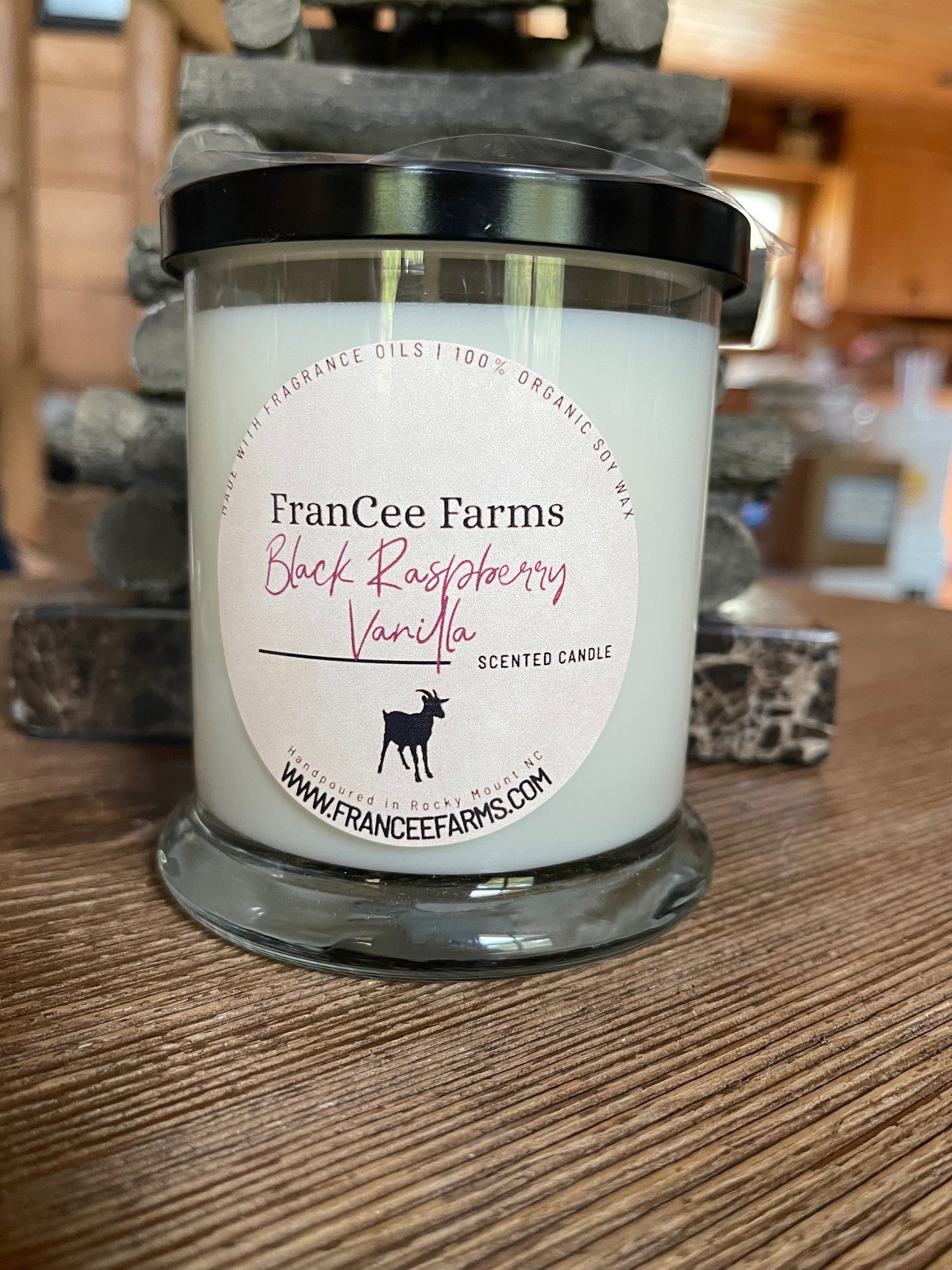 Black Raspberry Vanilla Candle (12/S)