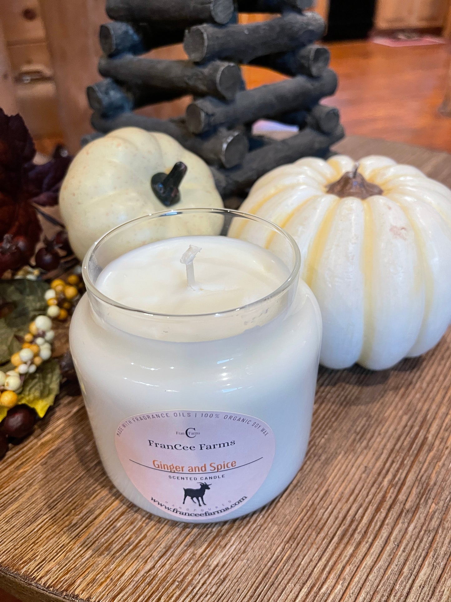 Ginger & Spice Apothecary Candle