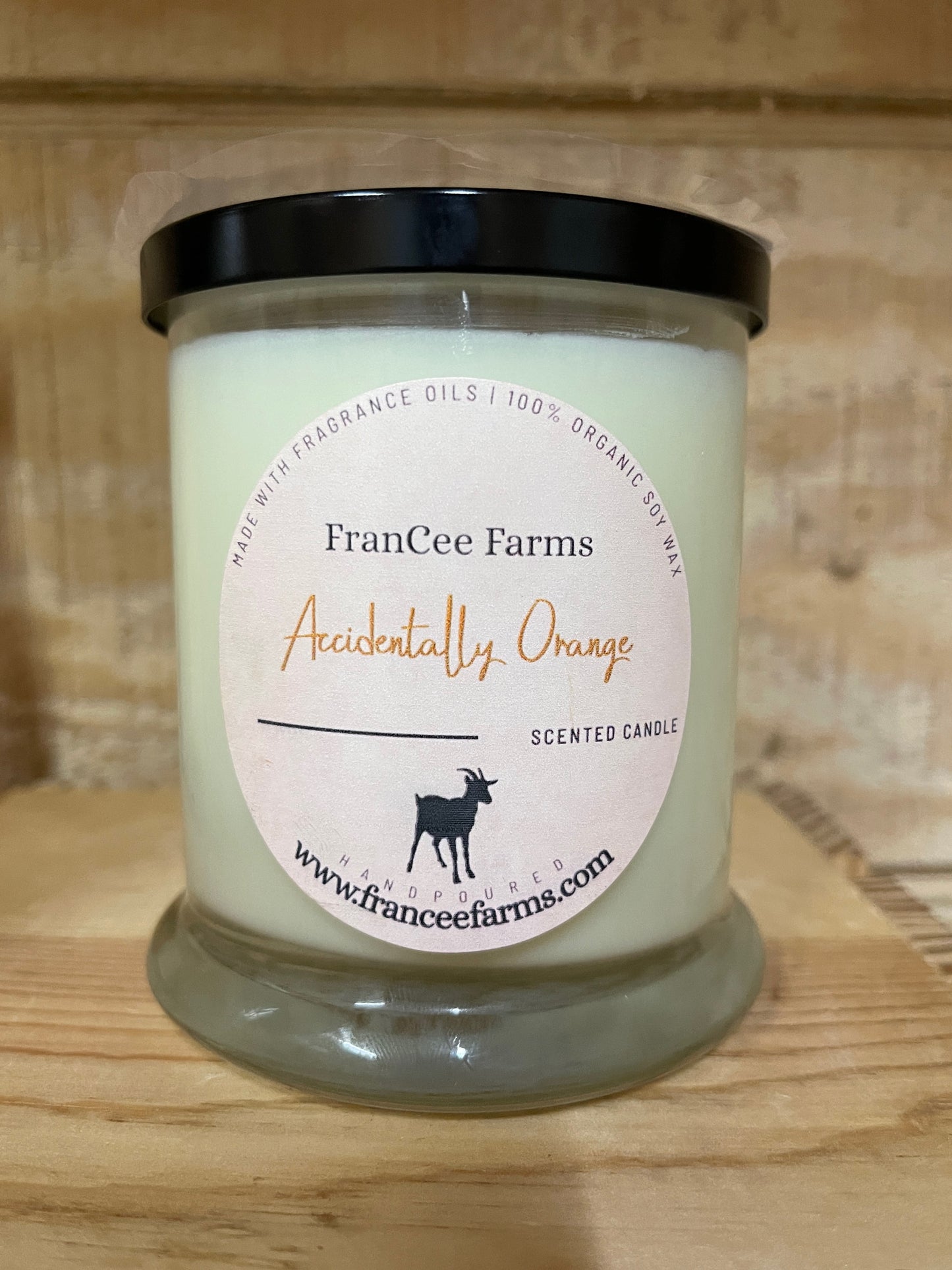 Accidentally Orange Candle (12/S)