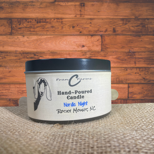 Nordic Night Candle Tin