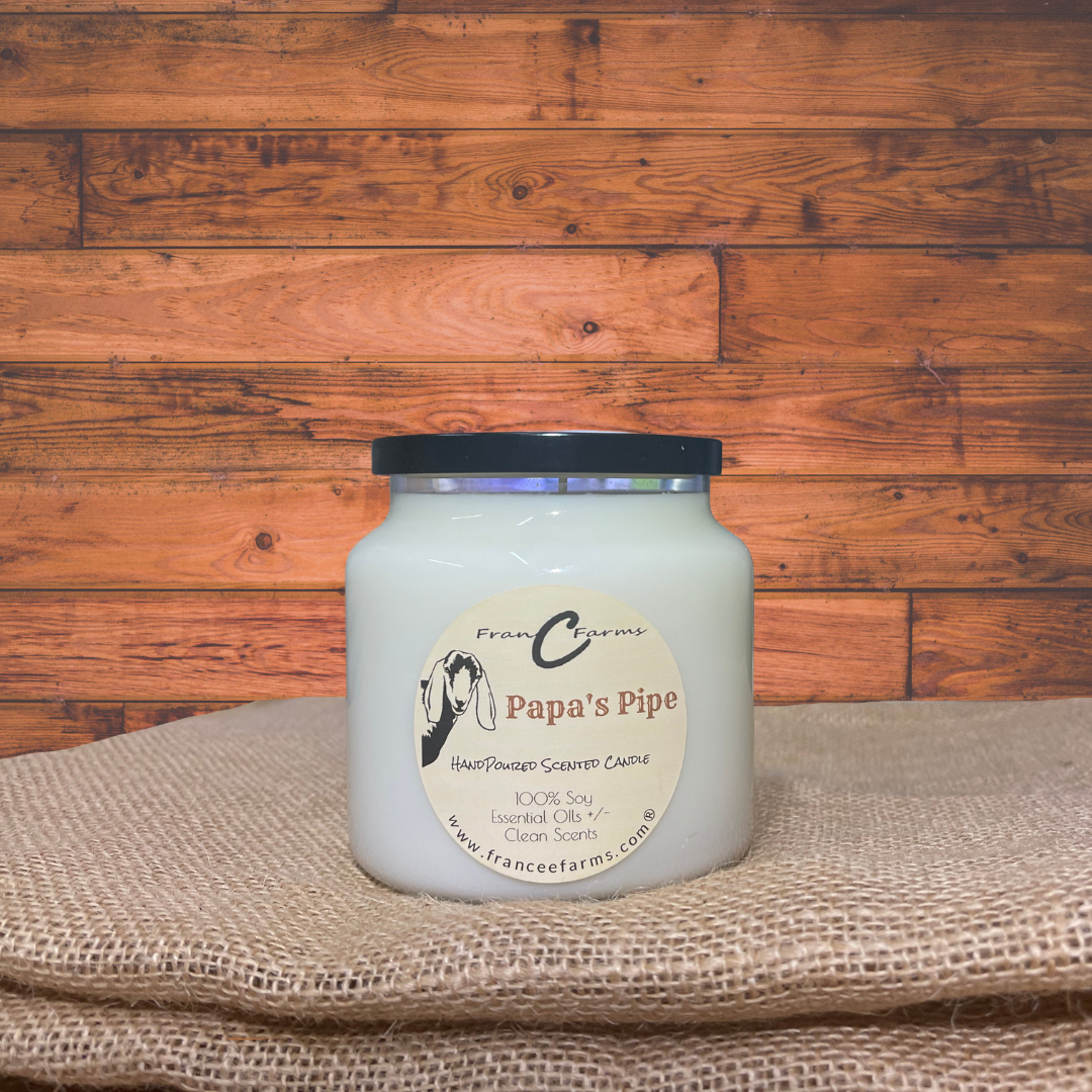 Papa's Pipe Apothecary Candle