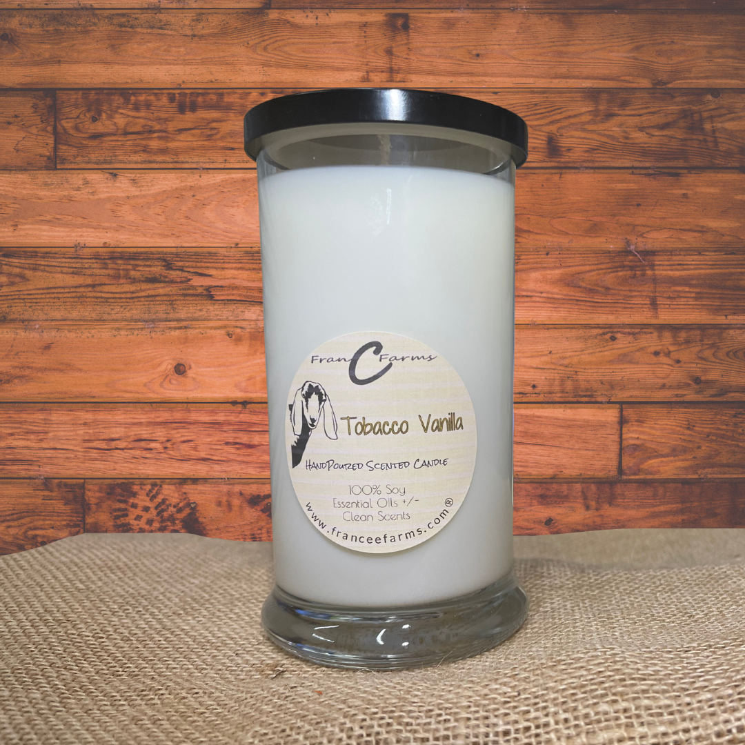 Tobacco Vanilla Candle 21 S Francee Farms